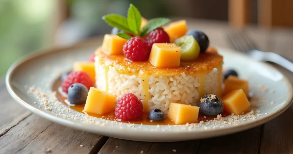 El Mejor Rice Cake Esponjoso Receta Simple, Suave y Deliciosa